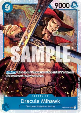 Dracule Mihawk [L'aube de la romance] 