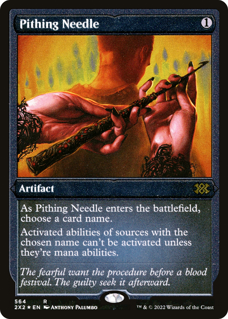 Pithing Needle (2X2-564) - [Double Masters 2022] Foil
