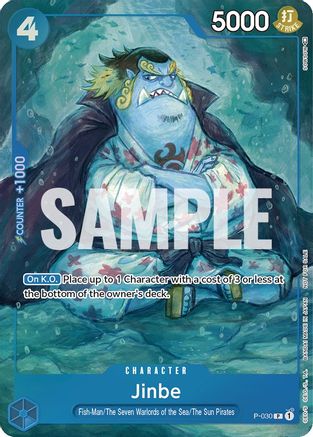 Jinbe (Event Pack Vol. 1) [Cartes promotionnelles One Piece] 