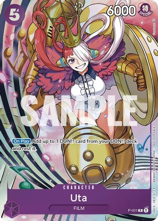 Uta (Event Pack Vol. 1) (P-031) - One Piece Promotion Cards