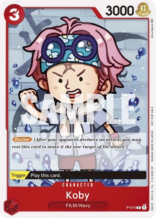 Koby (One Piece Film Red) [Cartes promotionnelles One Piece] 