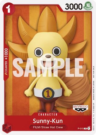 Sunny-Kun (One Piece Film Red) [Cartes promotionnelles One Piece] 