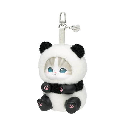 Mofusand Kiramekko Fluffy Kittens Vinyl Plush Keychain