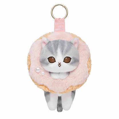 mofusand COFFEE AND DONUTS Mascot Keychain