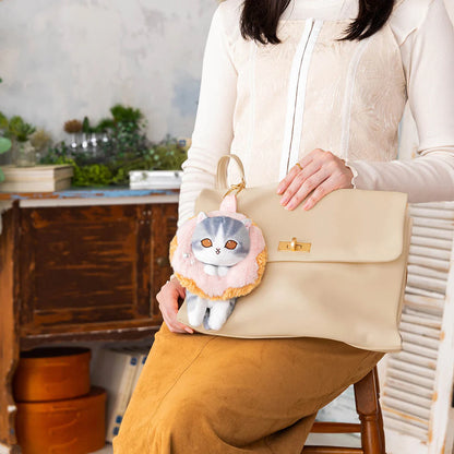 mofusand COFFEE AND DONUTS Mascot Keychain