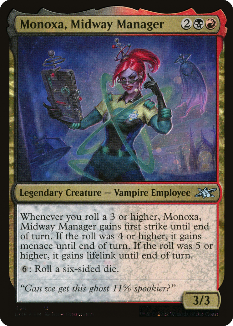 Monoxa, Midway Manager (UNF-459) - [Unfinity] Foil