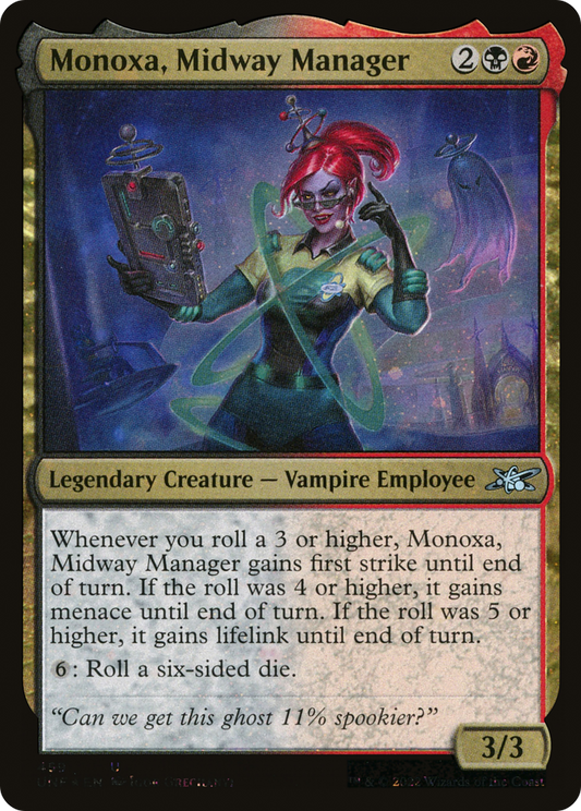 Monoxa, Midway Manager (UNF-459) - [Unfinity] Foil
