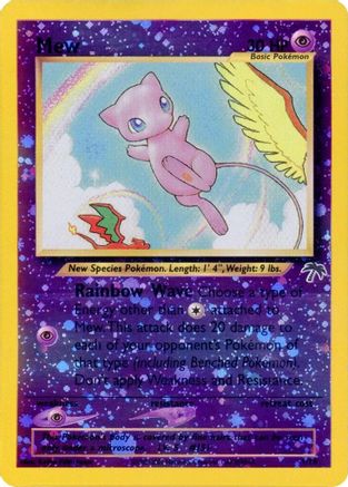 Mew 1/18 - [Southern Islands] Reverse Holofoil