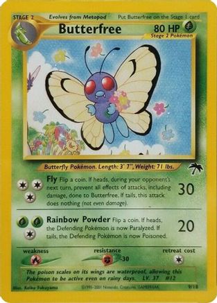 Butterfree (9/18) [Îles du Sud] 