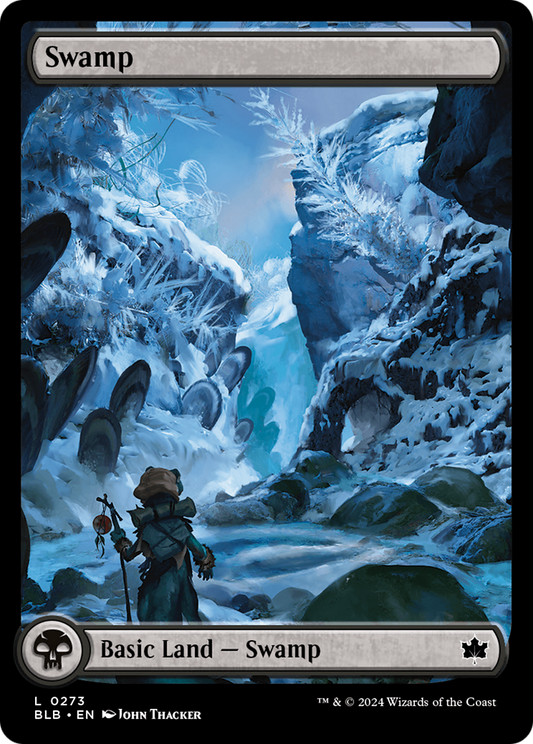Swamp (BLB-273) - [Bloomburrow] Foil