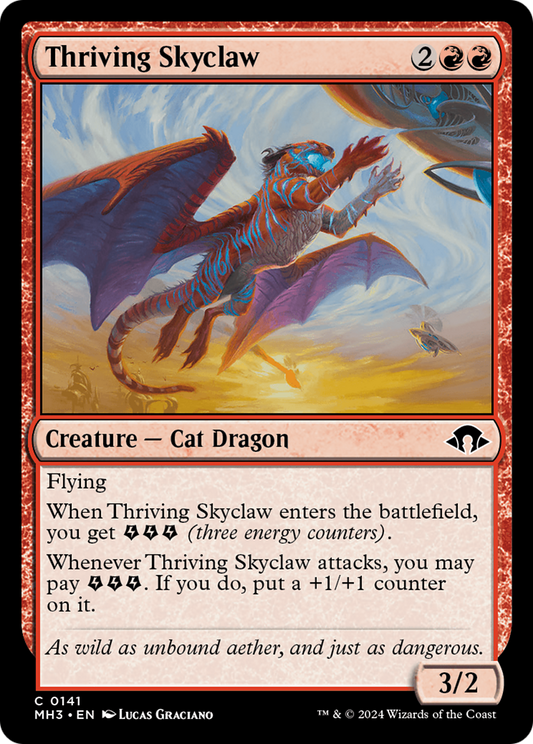 Griffe céleste florissante (MH3-141) - [Modern Horizons 3] Foil 