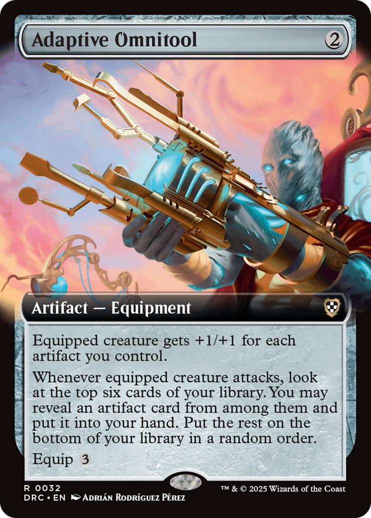 Adaptive Omnitool (DRC-032) - [Commander: Aetherdrift]: (Extended Art)
