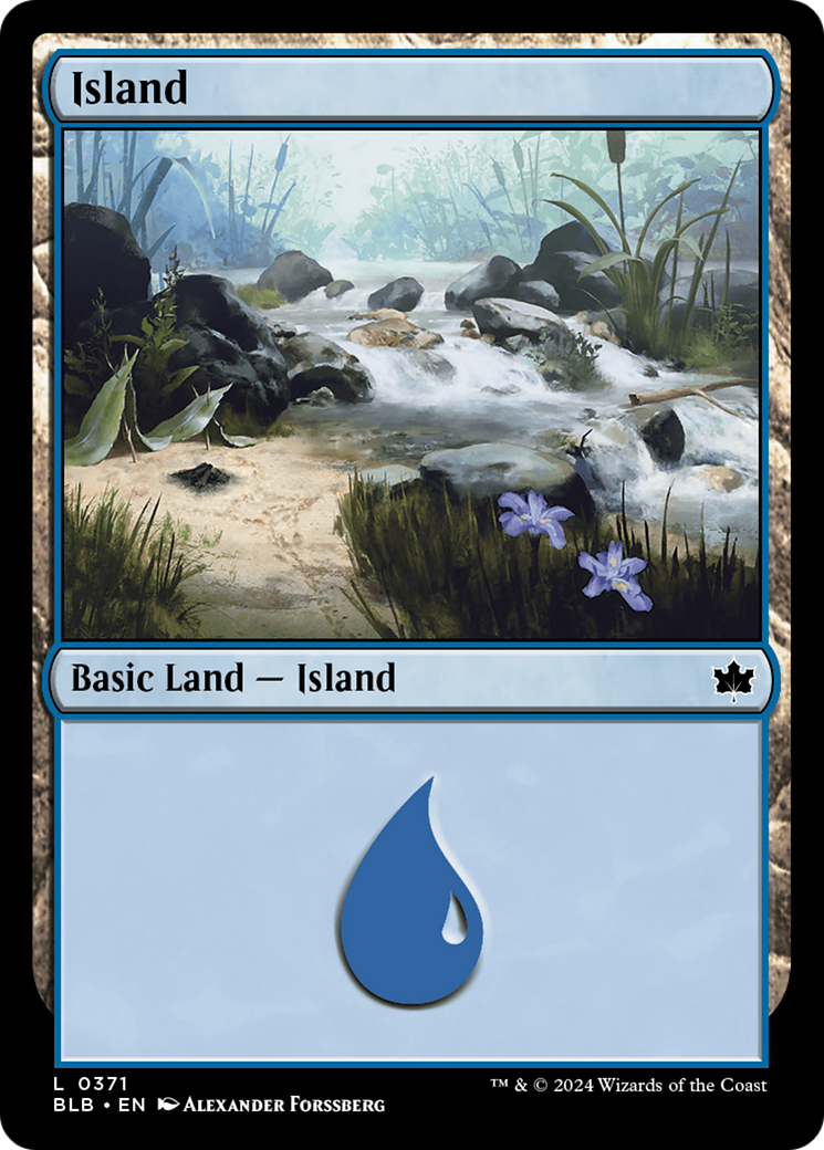 Island (BLB-371) - [Bloomburrow] Foil