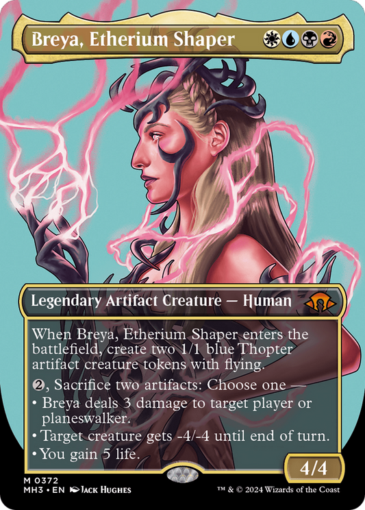 Breya, Etherium Shaper (MH3-372) - [Modern Horizons 3] (Borderless)