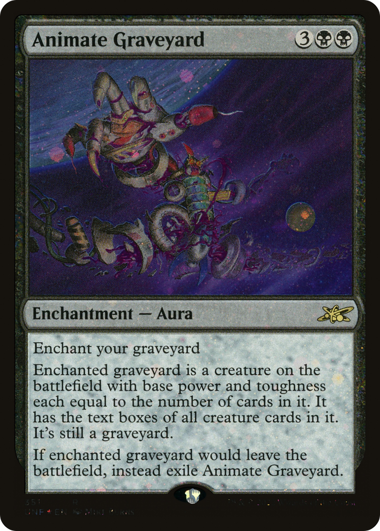 Animate Graveyard (UNF-351) - [Unfinity] Foil