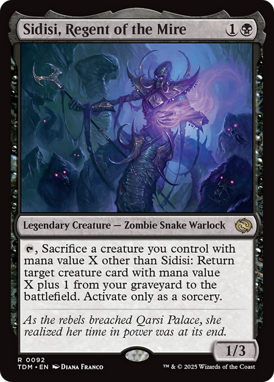 Sidisi, Regent of the Mire (TDM-092) - [Tarkir: Dragonstorm]