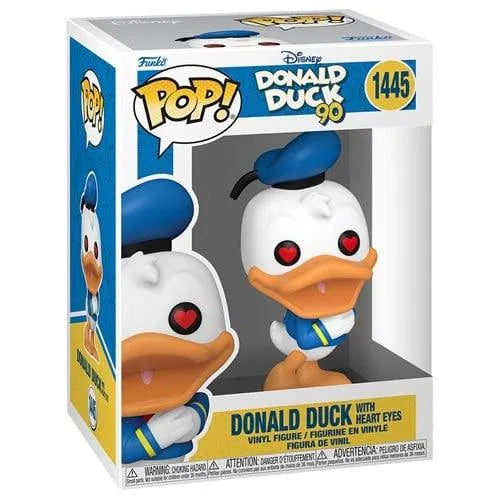 Donald Duck 90th Anniversary Donald Duck with Heart Eyes Funko Pop! Vinyl Figure