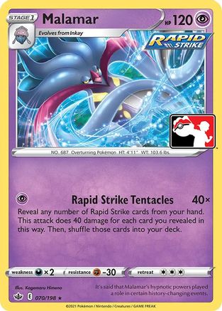 Malamar 70 - [Prize Pack Series Cards]