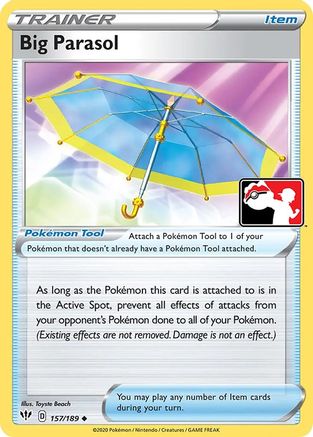Big Parasol 157 - [Prize Pack Series Cards]