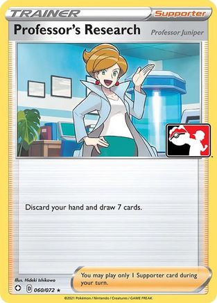 Professor's Research (Professor Juniper) 60 - [Prize Pack Series Cards] Holofoil