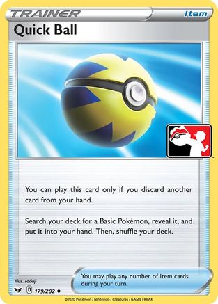 Quick Ball 179 - [Prize Pack Series Cards]