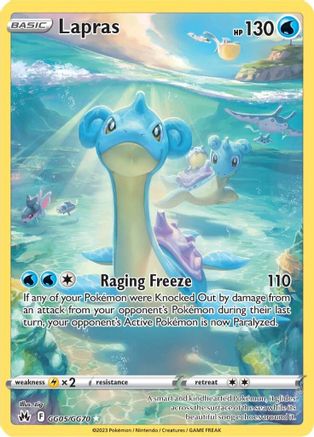 Lapras (GG05/GG70) [Épée et bouclier : Crown Zenith] 