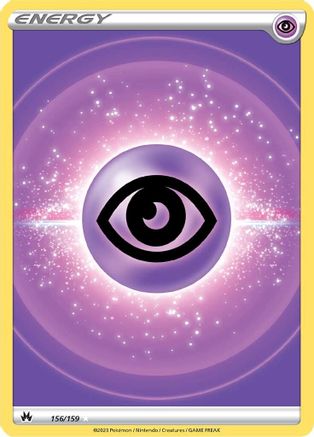 Psychic Energy (Texture Full Art) 156/159 - [Crown Zenith] Holofoil