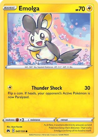 Emolga (047/159) [Épée et bouclier : Couronne Zénith] 