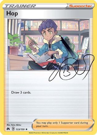 Hop 133/159 - [Crown Zenith] Holofoil