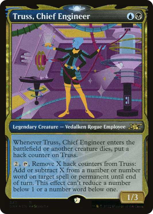 Truss, Chief Engineer (UNF-523) - [Unfinity]: (Showcase) Foil
