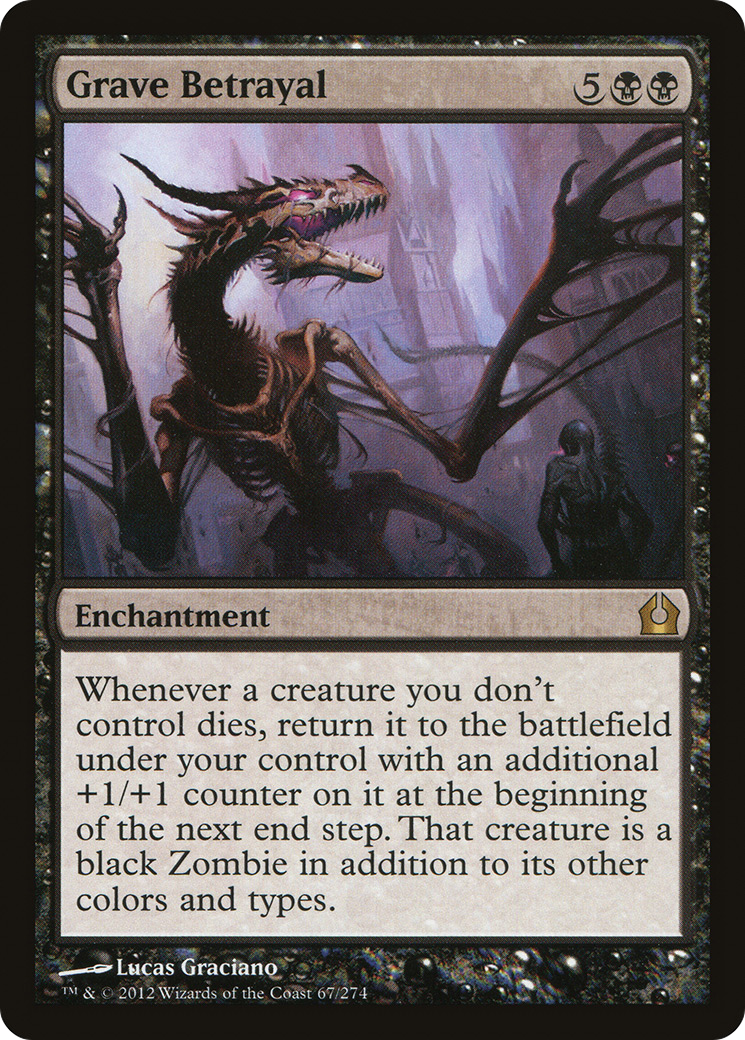 Grave Betrayal (RTR-067) - [Return to Ravnica]