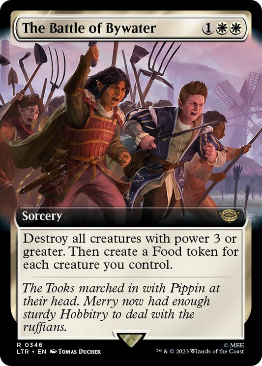 The Battle of Bywater (LTR-346) - [The Lord of the Rings: Tales of Middle-earth]: (Extended Art)