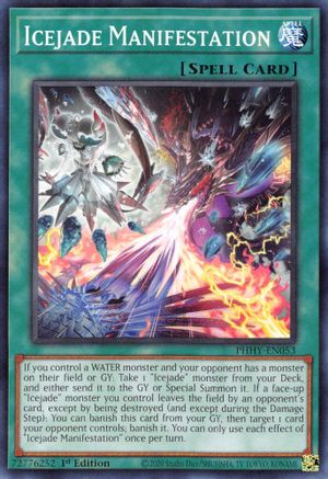 Icejade Manifestation (PHHY-EN053) - Photon Hypernova 1st Edition