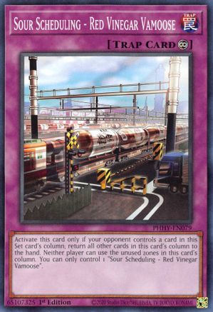 Sour Scheduling - Vamoose au vinaigre rouge [PHHY-EN079] 