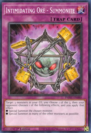 Minerai intimidant - Summonite [PHHY-EN080] Commun 