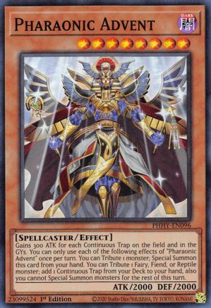 Pharaonic Advent (PHHY-EN096) - Photon Hypernova 1st Edition