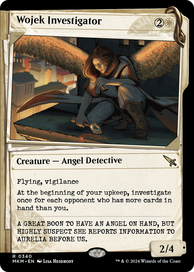 Wojek Investigator (MKM-340) - [Murders at Karlov Manor]: (Showcase) Foil
