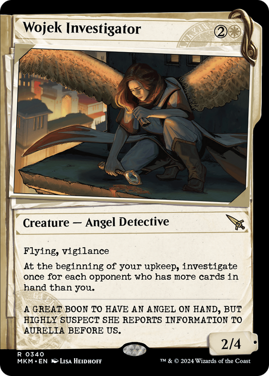 Wojek Investigator (MKM-340) - [Murders at Karlov Manor]: (Showcase) Foil