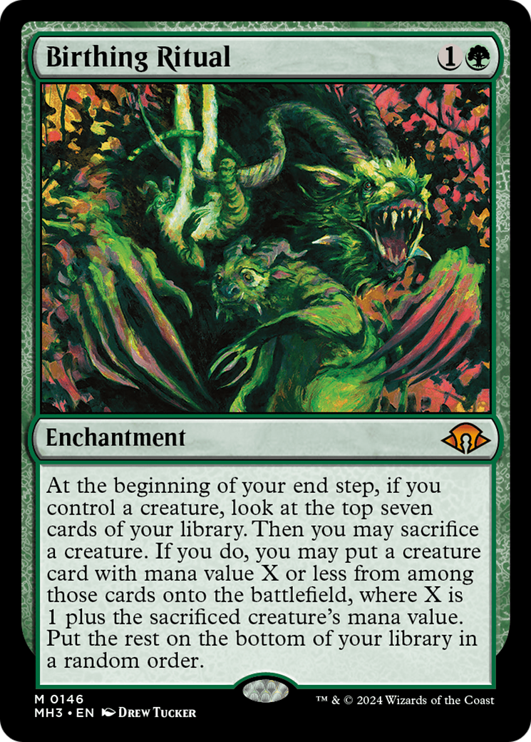 Rituel de naissance (MH3-146) - [Modern Horizons 3] Foil 