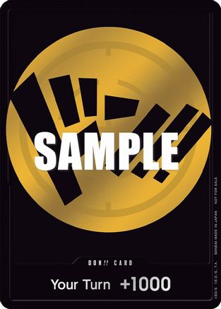 DON!! Card (Yellow) - One Piece Promotion Cards