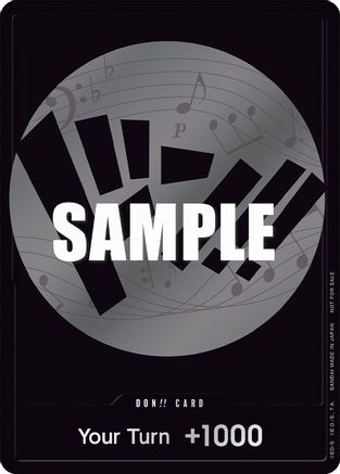 DON!! Card (Silver) - One Piece Promotion Cards