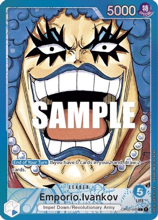 Emporio.Ivankov (049) (Alternate Art) (OP02-049) - Paramount War