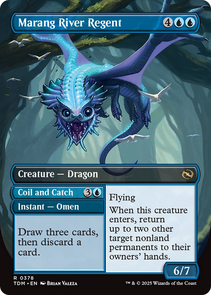 Marang River Regent (Borderless) (TDM-378) - [Tarkir: Dragonstorm] (Borderless) Foil
