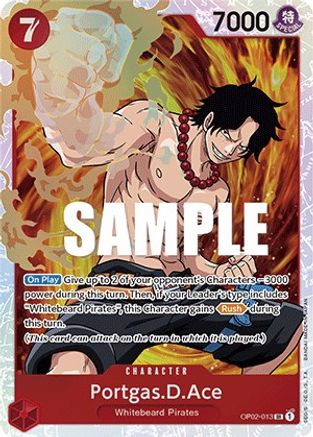 Portgas.D.Ace (OP02-013) - Paramount War