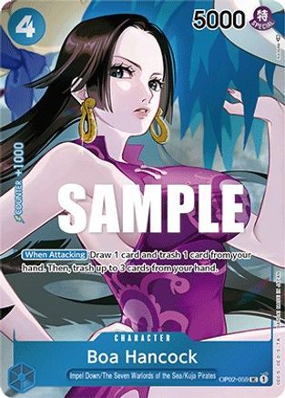 Boa Hancock (Box Topper) (OP02-059) - Paramount War