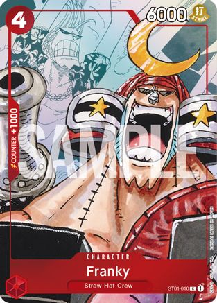 Franky - ST01-010 (Alternate Art) (ST01-010) - One Piece Promotion Cards