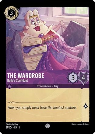 The Wardrobe - Belle's Confidant (57/204)  - The First Chapter
