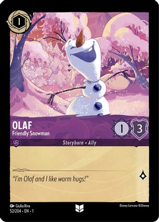 Olaf - Friendly Snowman (52/204)  - The First Chapter