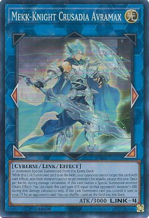 Mekk-Knight Crusadia Avramax (MAZE-EN054) - Maze of Memories 1st Edition