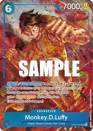 Monkey.D.Luffy (062) (Alternate Art) (OP02-062) - Paramount War